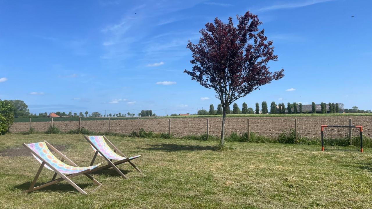 Landelijk Huisje Te Houtem フールネ エクステリア 写真